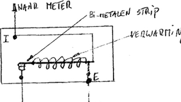 Elektronische spanningsregelaar niveau benzinetank
